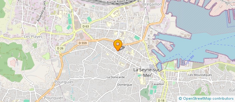 localisation de l'entreprise ANISA à LA SEYNE-SUR-MER