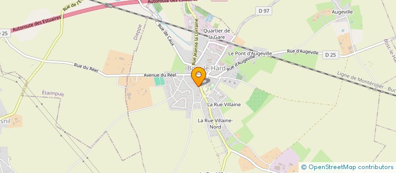 localisation de l'entreprise ANISERVICES  BOSC-LE-HARD