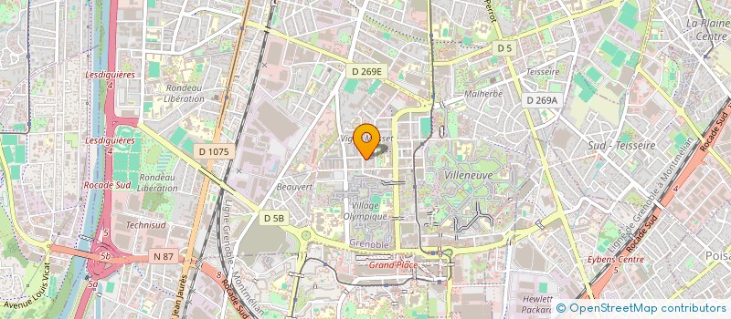 localisation de l'entreprise ANISERVPRO à GRENOBLE