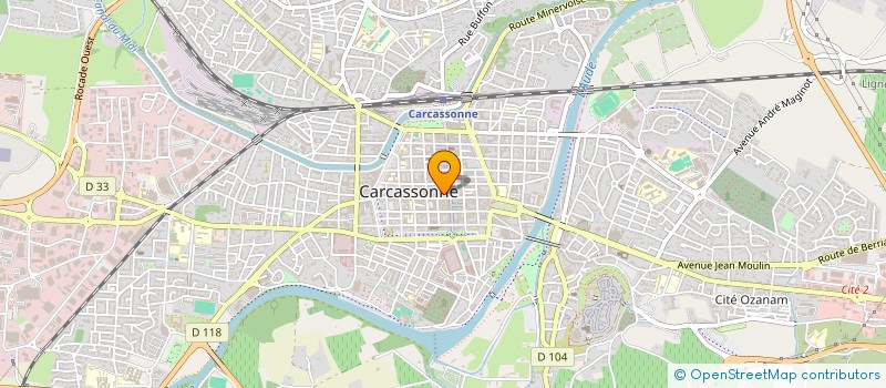 localisation de l'entreprise ANISSA à CARCASSONNE