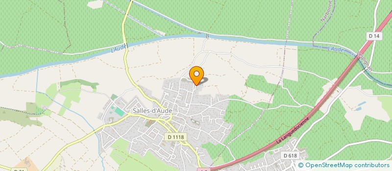 localisation de l'entreprise ANISSCED  SALLES-D'AUDE