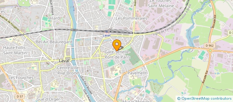 localisation de l'entreprise ANISSIA à LAVAL