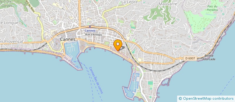 localisation de l'entreprise ANITA à CANNES