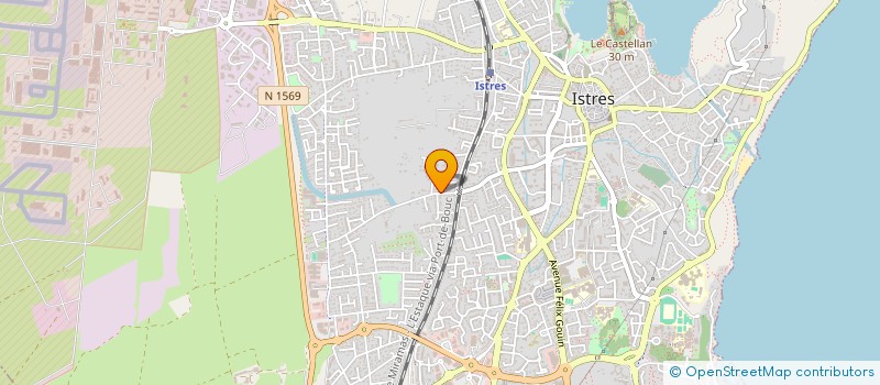 localisation de l'entreprise ANITA  ISTRES