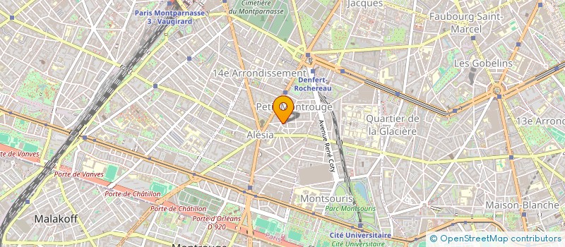 localisation de l'entreprise ANITA ALVARES.COMMUNICATION  PARIS