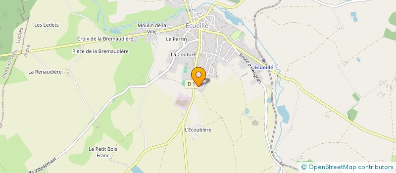 localisation de l'entreprise ANITA PRET A PORTER LUXE à ECUEILLE