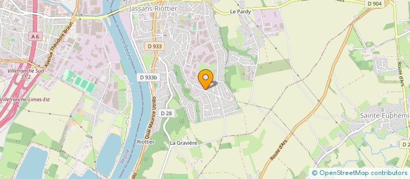 localisation de l'entreprise ANITHY à JASSANS-RIOTTIER