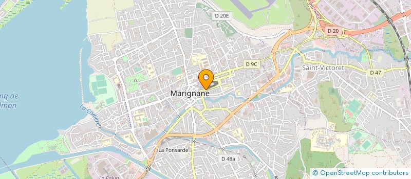 localisation de l'entreprise ANITOPHA  MARIGNANE