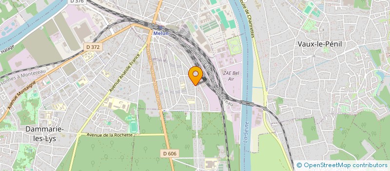 localisation de l'entreprise ANIVA à LA ROCHETTE