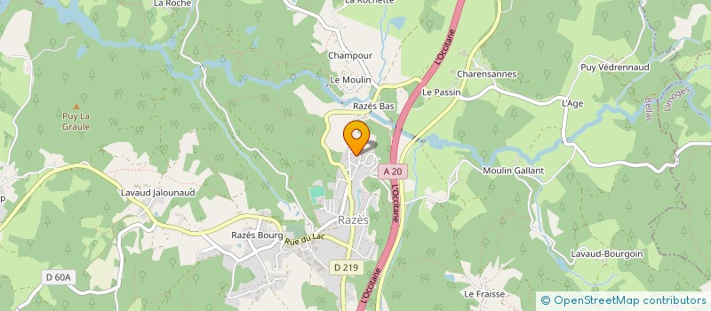localisation de l'entreprise ANIXIS à RAZES