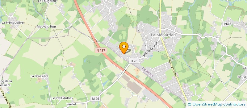 localisation de l'entreprise ANIZHOM  TREILLIERES