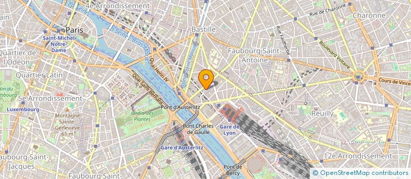 localisation de l'entreprise ANJ  PARIS