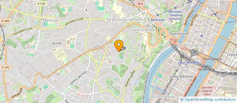 localisation de l'entreprise ANJ  SAINTE-FOY-LES-LYON