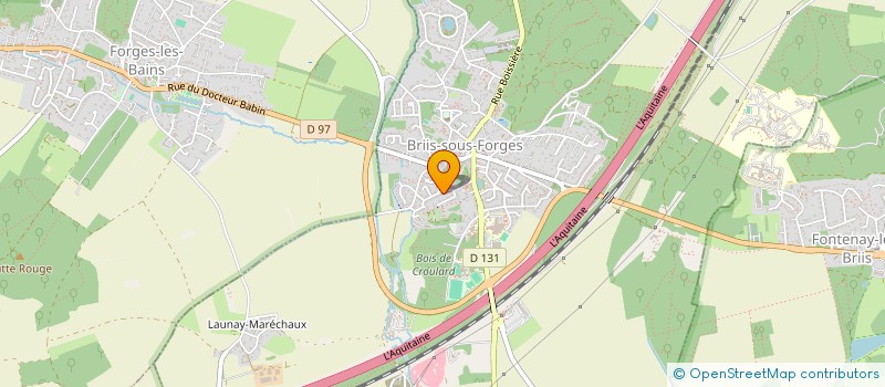 localisation de l'entreprise ANJ à BRIIS-SOUS-FORGES