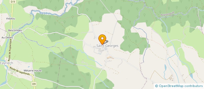 localisation de l'entreprise ANJ  PUYLAROQUE