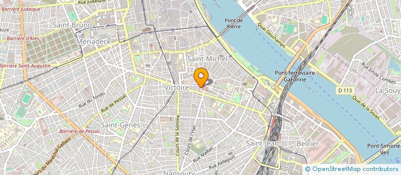 localisation de l'entreprise ANJ  BORDEAUX