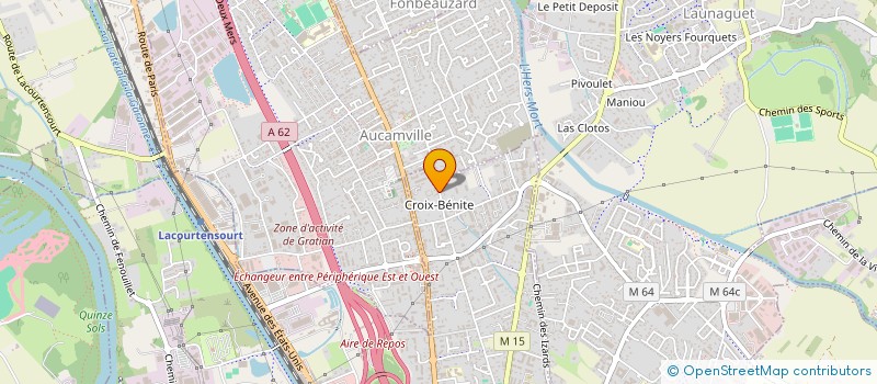 localisation de l'entreprise ANJ ELEC à TOULOUSE