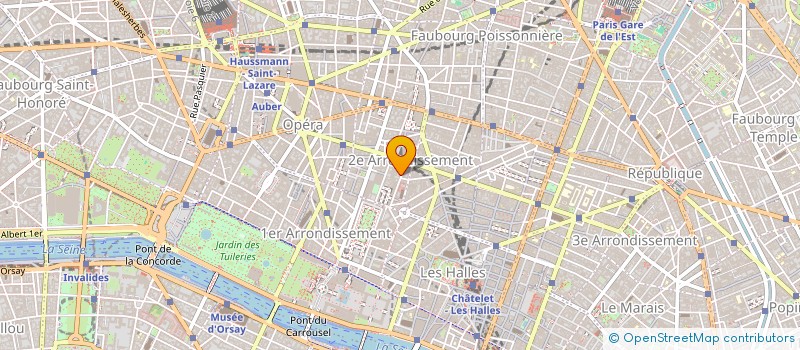localisation de l'entreprise ANJAC à PARIS
