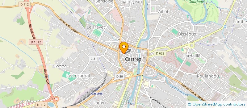 localisation de l'entreprise ANJAFARIE  CASTRES