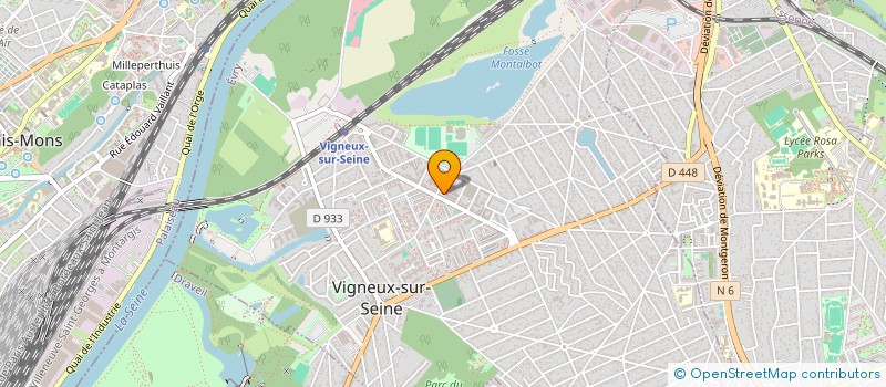 localisation de l'entreprise ANJANA à VIGNEUX-SUR-SEINE