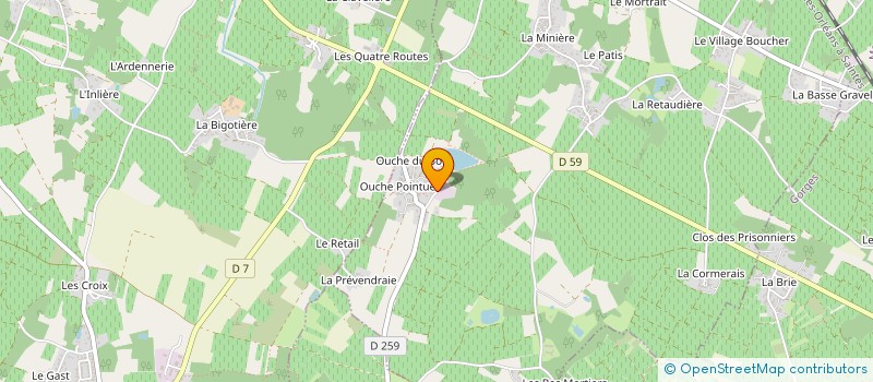 localisation de l'entreprise ANJDELIS à MONNIERES