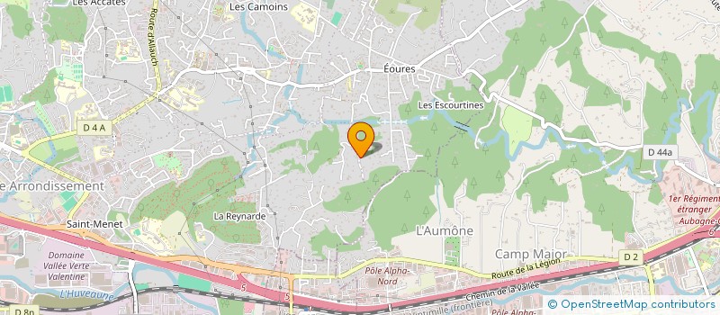 localisation de l'entreprise ANJE 4 à MARSEILLE