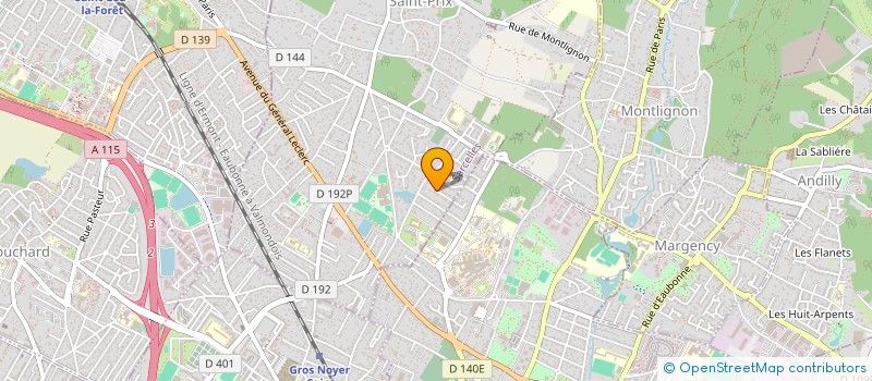 localisation de l'entreprise ANJE à SAINT-PRIX
