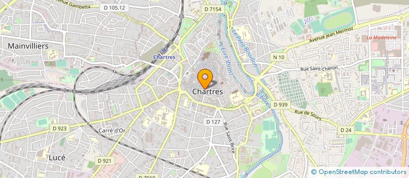 localisation de l'entreprise ANJE à CHARTRES
