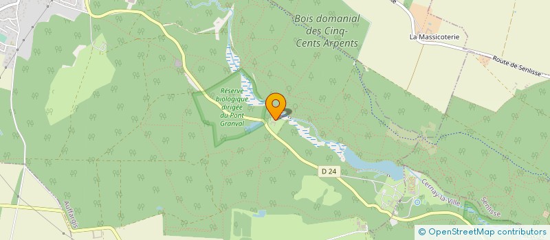 localisation de l'entreprise ANJE  LES BREVIAIRES