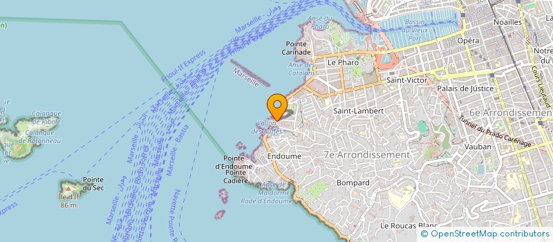 localisation de l'entreprise ANJE à MARSEILLE