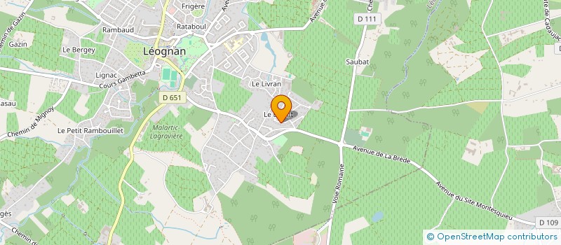 localisation de l'entreprise ANJE  CESTAS