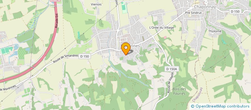 localisation de l'entreprise ANJE  MARENNES