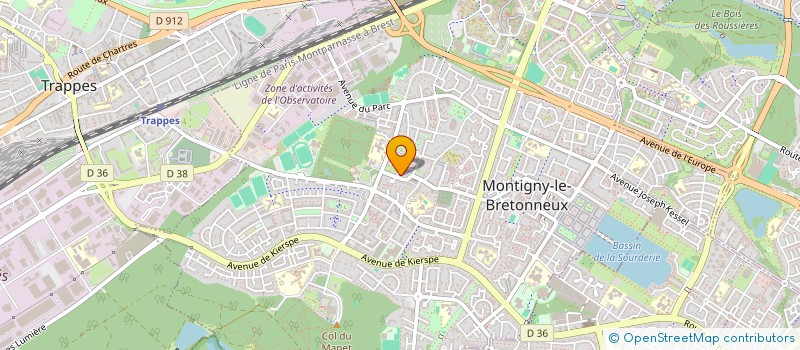 localisation de l'entreprise ANJE  MONTIGNY-LE-BRETONNEUX