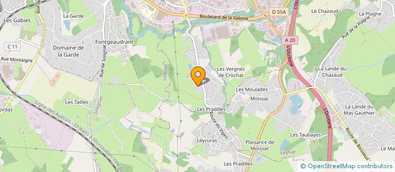 localisation de l'entreprise ANJEALOU à FEYTIAT