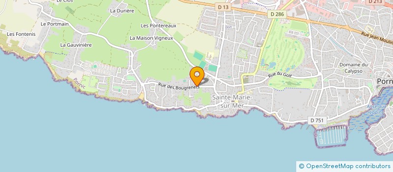 localisation de l'entreprise ANJEL FAMILY  PORNIC