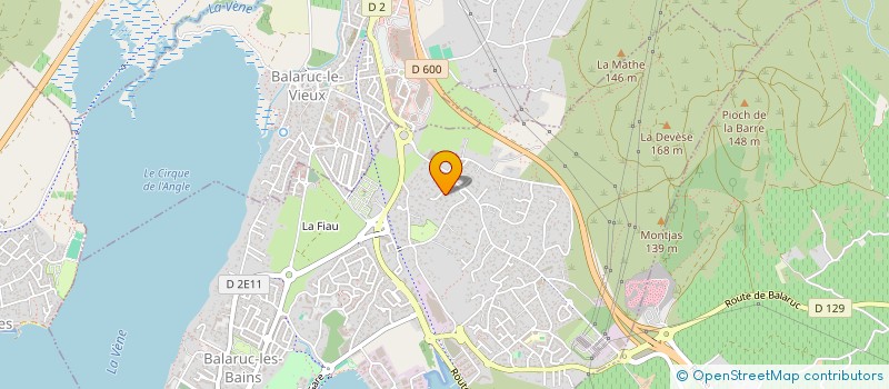 localisation de l'entreprise ANJEMA  BALARUC-LES-BAINS