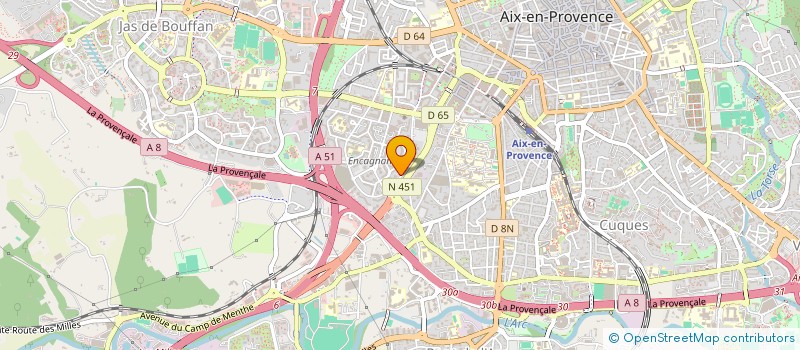 localisation de l'entreprise ANJEON NEO à AIX EN PROVENCE