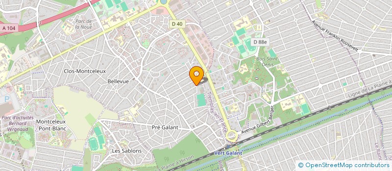 localisation de l'entreprise ANJGD à VILLEPINTE