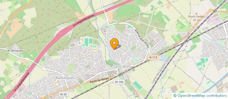 localisation de l'entreprise ANJIX  SAINT-BRES