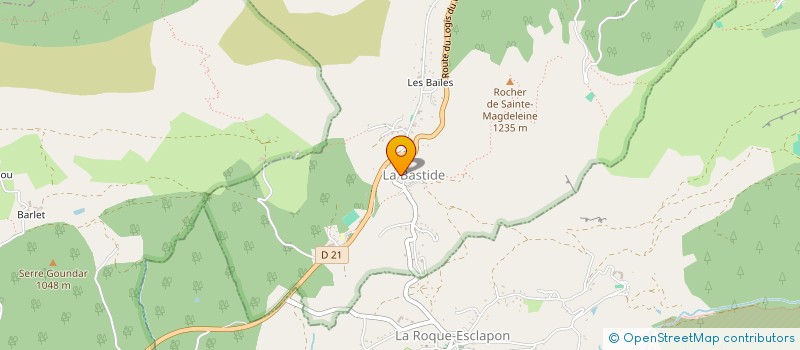 localisation de l'entreprise ANJO à LE BOURGUET