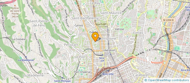localisation de l'entreprise ANJO à NICE