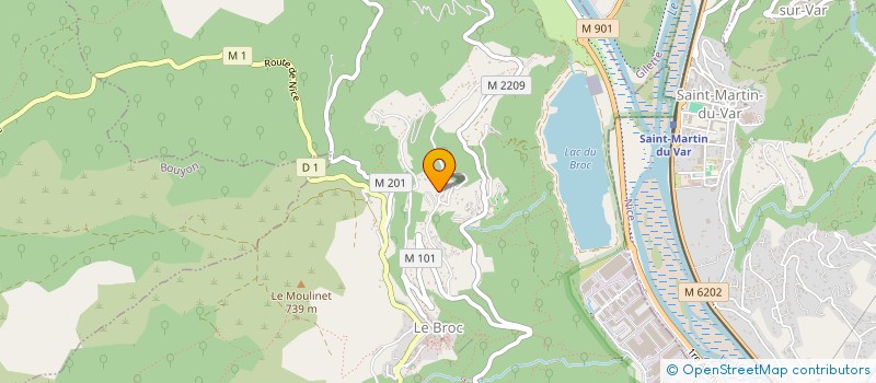 localisation de l'entreprise ANJO TRANSPORT à LE BROC