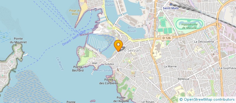 localisation de l'entreprise ANJOPASI à SAINT-MALO