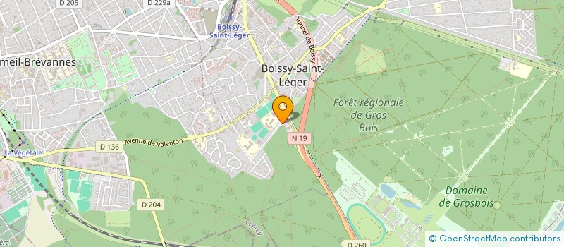 localisation de l'entreprise ANJOS  LIMEIL-BREVANNES