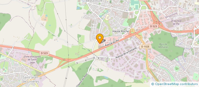 localisation de l'entreprise ANJOU AUTO 49 à SAINT-LEGER-DE-LINIERES