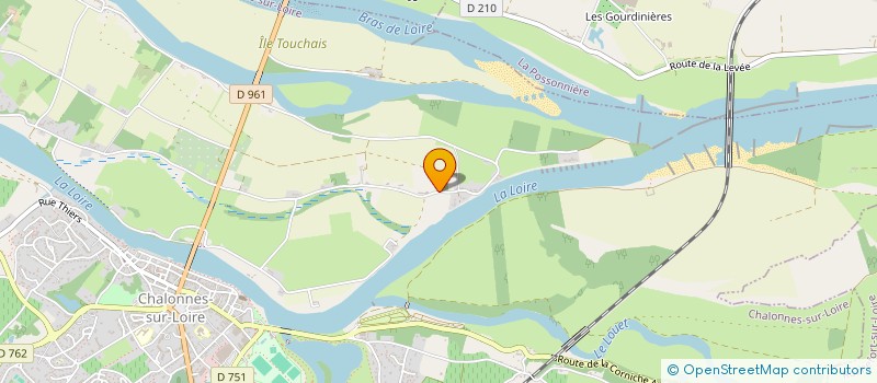 localisation de l'entreprise ANJOU BRICO SERVICES à CHALONNES-SUR-LOIRE