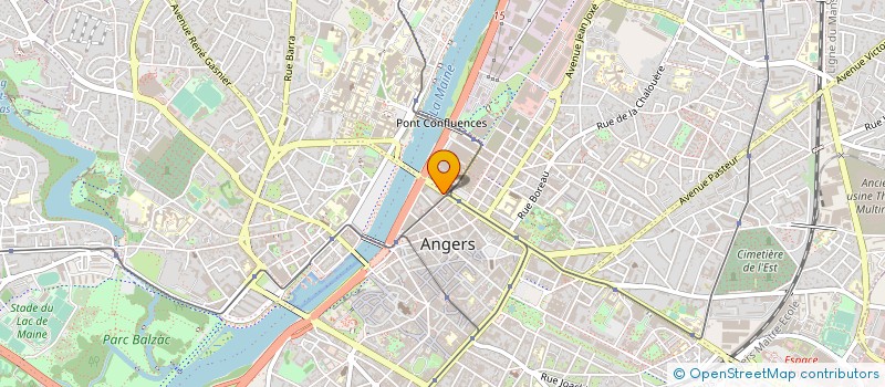 localisation de l'entreprise ANJOU CARIPHI 4  ANGERS