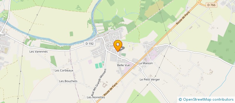 localisation de l'entreprise ANJOU DECO BOIS à LOIRE-AUTHION