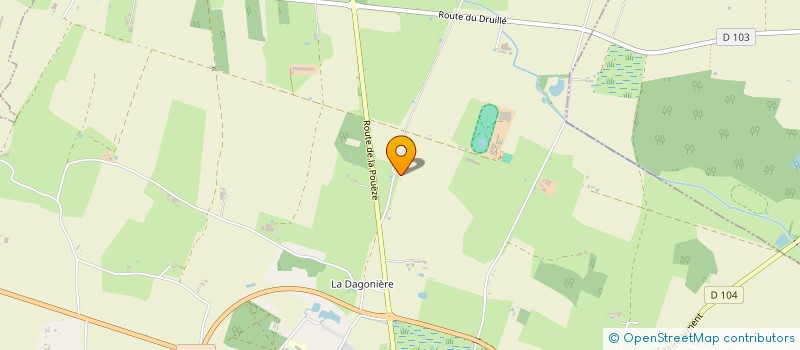 localisation de l'entreprise ANJOU ENVIRONNEMENT ET OPTIMISATION à ERDRE-EN-ANJOU