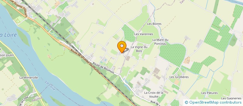 localisation de l'entreprise ANJOU FINES HERBES à GENNES-VAL-DE-LOIRE